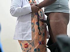 Doctor Checks Patient's Cock In Hospital Room