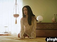 small tits teen jane wilde slowly strips to reveal perfect ass and entire natural body 😍