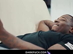 Anny craves robs big black cock in her ass