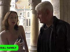 Berta Lusty says, 'Time for creamy revenge in the castle district threesome.'