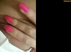 masturbating with dildo in pussy and ass