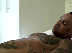 I enjoyed a passionate encounter with a tattooed trainer, exploring our desires deeply