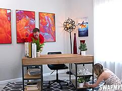 learning female anatomy with coco haley oliver and joshua 😏