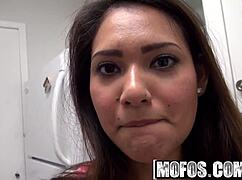 Jennifer Ashley gets told to suck it in this latina sex tape.