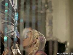 Live Voyeur Blowjob Featuring German European Milf in Erotic Exploration