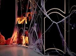 Big Boobs Vampire Gets a Proper Fuck on Halloween in Costumes