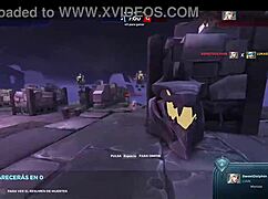 lian gets analled by a witch in epic paladins 1vs1 ending badly