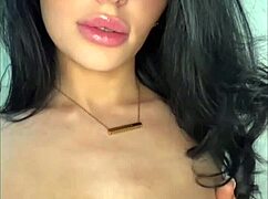 This horny british slut is all alone, masturbating like crazy on webcam