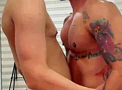 Dave lion barebacks trans neighbor's ass first time ever