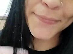 I stroke my cock hard while sucking my stepbro's bare dick without a condom till I cum