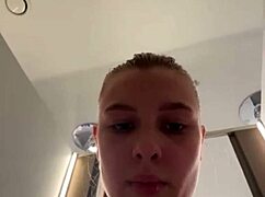 i finger my teen pussy extremely hard in public mall till orgasm