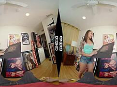 Who set up tattooed ebony teen holly hendrix for big black cock pov pounding?