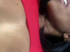 Fresh Ebony Milf Faces Italian Machine's Interracial Pounding In POV With Cumshot Finish