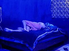 Babysitter Latina Gets Creampied in Bedroom While Wife's Away