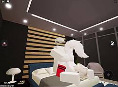 innocent fox girl bent over taking rough pounding from behind till cumshot