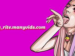 mitsuri cosplay babe gets her tight ass fisted deep anal style by helly rite