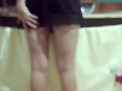 did you see this hot maid's tight shorts get me excited?