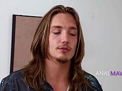 Stepson tricks petite stepmom into rough anal pounding