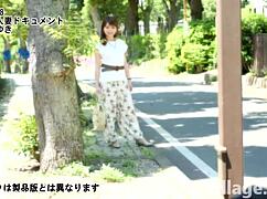 WIFE MIYUKI'S FIRST RAW SQUIRTING CREAMPIE ORGY!