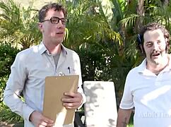 petite teen pussy slammed by architect on beach lawn