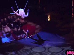 So my girlfriend drags me to the swinger club where dancing turns into wild group orgy sex with strangers