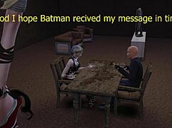 lex luthor pounds harley quinn's slutty holes in wild sims 4 parody!