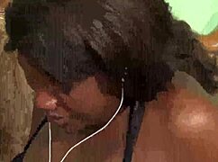 country ebony wife flashes big tits ass in garage for neighbor valentines