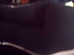 candid voyeur catches old black shop ass folding perfectly