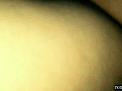 neighbor bride bends over moaning loud while i fuck her tight latina ass doggystyle then she rides for creampie